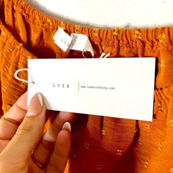 🆕 Lush Rust Colored Crop Top - Picture 4 of 9